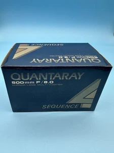 Empty Box For Vintage Quantaray Sequence 500 mm F/8.0 Mirror Camera Lens NO LENS - Picture 1 of 4