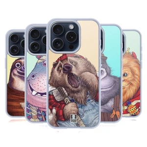 HEAD CASE DESIGNS ANIMAL PLAY GEL CASE COMPATIBLE WITH APPLE iPHONE & MAGSAFE - Picture 1 of 12