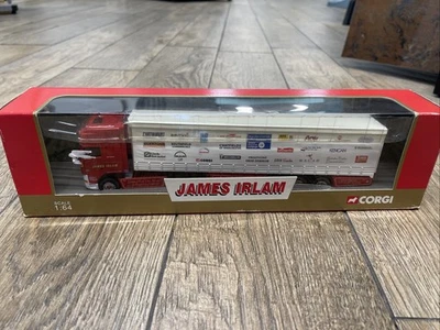 Corgi 1/64 cc87003 James Irlam Leyland Daf 95 Curtainside Die-Cast Truck Boxed - Image 1 of 3