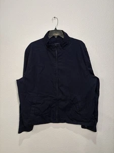 Chaqueta informal con cremallera completa XL para hombre JCrew Harrington sarga de algodón desgastada - Imagen 1 de 7
