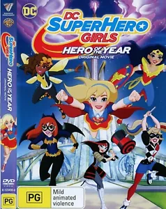 DC Super Hero Girls: Hero Of The Year Original Movie DVD (Region 4) VGC - Picture 1 of 3