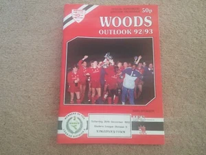 Northwood v Kingsbury Town - Diadora League Division Three - 1992/93. - Picture 1 of 2