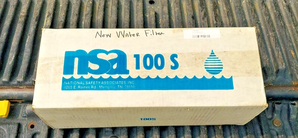 NSA 100S FILTRO DE AGUA BAJO MOSTRADOR NUEVO CON MANGUERA Y ACCESORIOS Foto 1 de 4