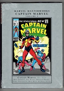 CAPTAIN MARVEL MARVEL MASTERWORKS MMW HC VOL 2 NEW! - Picture 1 of 2