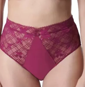 Simone Perele 1A4770 Victoire Retro Brief Underwear Syrah Sz 5/16 - Picture 1 of 6