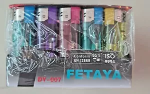 Brand New Lot Of 20 Packs Of 50 Lighters Each Disposible Mix Colors Wholesale - Picture 1 of 4