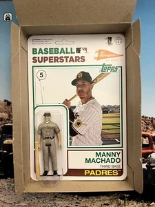 Manny Machado - 1983 Cardback  - 2021 Topps Big League Super 7 Figure Padres - Picture 1 of 2