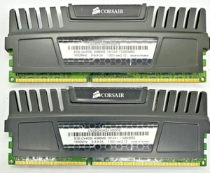 Corsair Vengeance 8GB (2x4GB) DDR3 CMZ8GX3M2A1600C9 1.50V ver2.12 #R2551 - Bild 1 von 2