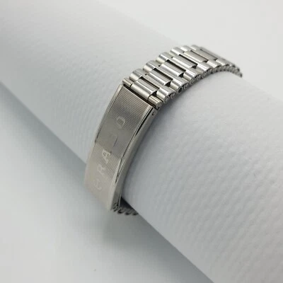 Bracelet RADO Vintage 14 cm/ 14 mm Remplacement Steel Inox Band Montre Neuf - Photo 1/4