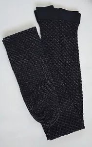 Wolford Stardust Tights Strumpfhose Lurex schwarz/silber Medium Disco - Bild 1 von 1