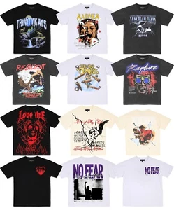 Trinity Kays Kulture Streetwear Style Printed Fashion Tee Men's Graphic T Shirts - Picture 1 of 35