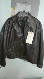 Taylors Leatherwear Uniform Leather Jacket SZ 44 - Picture 1 of 6