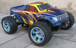 RC Monster Truck  Brushless Electric 1/10 PRO LIPO 2.4G 4WD 88041 1 Yr Warranty - Bild 1 von 12