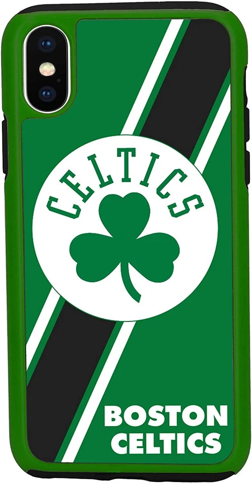 Funda híbrida doble FOCO NBA Boston Celtics para Apple iPhone XR (6,1") Foto 1 de 1