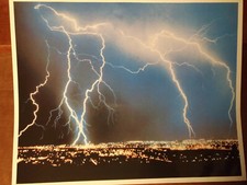 Foto 'FULMINI SOPRA TUCSON IN ARIZONA'