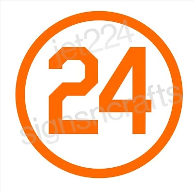 ADESIVO DECALQUE ADESIVO Willie Mays, beisebol San Francisco Giants, NY Mets - Imagem 1 de 4