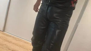 Lederjeans, Lederhose von Dakota in der Größe W32 - Bild 1 von 10