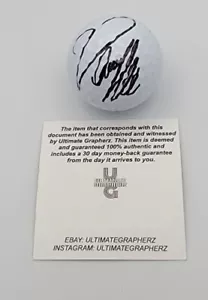 DANNY LEE PGA SIGNED HANDSIGNIERT GOLFBALL COA MASTERS - Bild 1 von 1