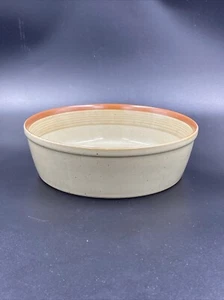 Mikasa Ben Seibel Potters Art Country Cabin Serving Bowl 9” Brown Speckle - Picture 1 of 5