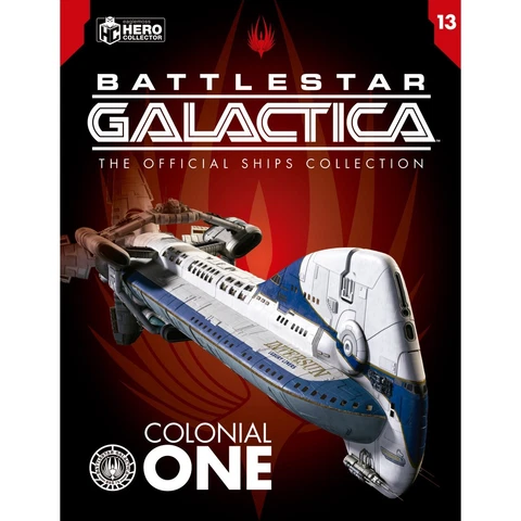 Battlestar Galactica EagleMoss PreBuilt Colonial One Cover