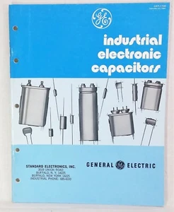 1971 General Electric Industrial Electronic Capacitors Catalog GEP-1798 - Picture 1 of 6