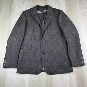 J Crew Ludlow Moon Blazer Sakko Herren Größe 40R British Tweed 100% Wolle - Bild 1 von 16