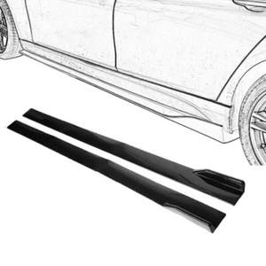 Extensión de la falda lateral para Nissan 350Z 370Z 78,7" panel basculante divisor brillo azul - Imagen 1 de 14