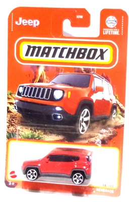 KKar Matchbox - 2024 Basic - 16/100 * 2019 Jeep Renegade - Orange - Image 1 of 4