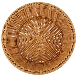 Cesta de Almacenamiento Fruta para Cocina Imitación Ratán Despensa Organizador - Imagen 1 de 12