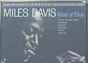 MILES DAVIS Kind Of Blue 2-LP Boxset Ltd Numbered MFSL 180g Vinyl MOFI - Picture 1 of 4