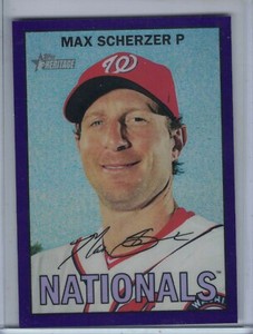 2016 TOPPS HERITAGE PURPLE REFRACTOR Complete Your Set/You Choose/You Pick