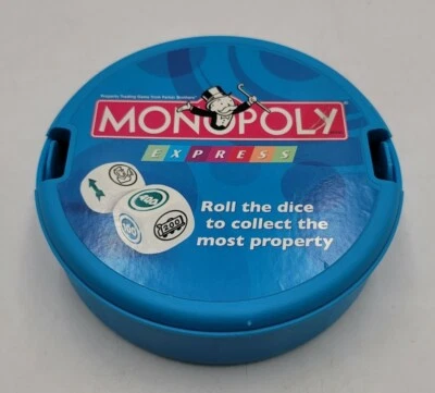 Monopoly Express Parker Brothers Travel Game Take A 20 Minute Game Break - Image 1 of 2