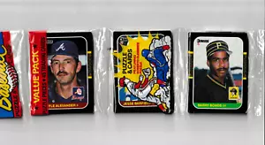 Donruss Rack Pack 1987 Barry Bonds en la parte superior - Imagen 1 de 1