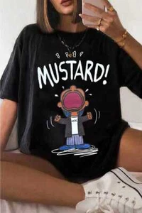 Kendrick Lamar MUSTARD Meme Hiphop Unisex Shirt Size S - 4XL - Picture 1 of 5