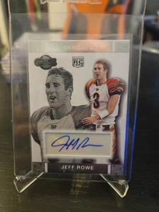 2007 Topps Co-Signers Rookie Auto Jeff Rowe #RA-JRO Rookie Auto RC - Picture 1 of 2