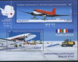 TAAF 2021 Aviation, Airplanes, Basler, Concordia Station MNH** - Picture 1 of 1