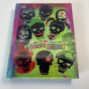 Suicide Squad Target Exclusive Digibook (2016 Blu-Ray/DVD/Digital, 3-Disc Set) - Picture 1 of 10