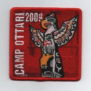 2009 Camp Ottari, Blue Ridge S.R. (Blue Ridge Mountains Council) Patch, Red Brd. - Picture 1 of 1