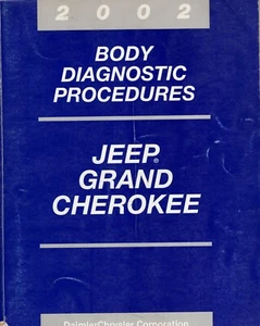 Chrysler 2002 Body Diagnostic Procedures Jeep Grand Cherokee MN541 - Picture 1 of 2