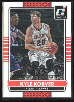 2014-15 Donruss Stat Line Years #/11 Kyle Korver #174 Atlanta Hawks - Image 1 of 2