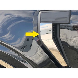 Polished Porthole Accent Trim fit for 2021-2022 Ford F-150 Pickup Truck [2pcs] - Picture 1 of 3