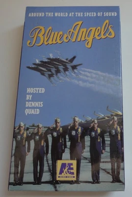 Blue Angels Around the World at the Speed of Sound 1994 A&E VHS Video New Sealed - Image 1 of 2