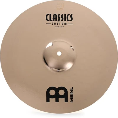 Platillo Meinl 14 pulgadas medio brillante Crash Cymbals Foto 1 de 4