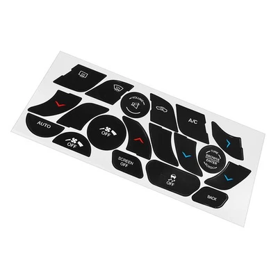 1/2set Climate Control Button Repair Decals for 2014-2017 Chrysler 200 & 300 J Foto 1 de 4
