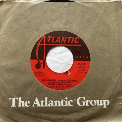 RARE! Dusty Springfield - The Windmills Of Your Mind 7" US Atlantic EX Vinyl - Image 1 of 4