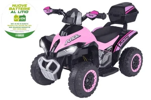 Quad Elettrico Per Bambini Batteria Al Litio 8.4V Rosa - Foto 1 di 1