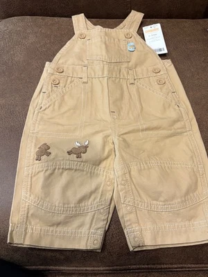 NUEVO Gymboree BABY BOY (0-3 M) Lona TAN COLORIDO PUEBLO Alce MONO/MAMELUCO Foto 1 de 4