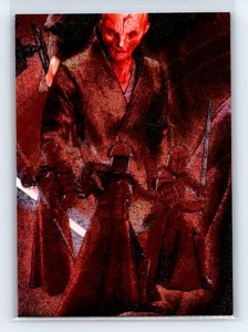 SUPREME LEADER SNOKE 2018 Topps Star Wars Galaxy Etched Foil Puzzle #GP-5 C2 - Picture 1 of 2