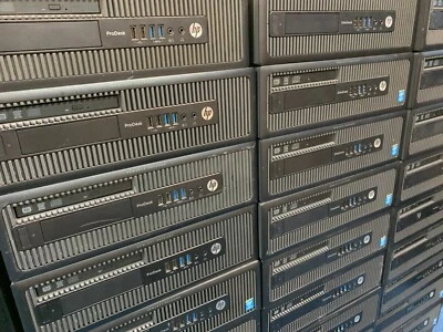 HP EliteDesk 800 SFF 6th/4th Gen Core i7 i5 16GB 240GB SSD Desktop PC Computer - Image 1 of 4