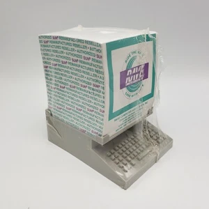 Soporte de cubo vintage para memorias de computadora década de 1980 PC Rave Michigan EE. UU. - Imagen 1 de 8